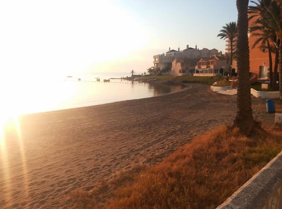 Apartamento En Primera Linea De Playa Murcia Eksteriør billede