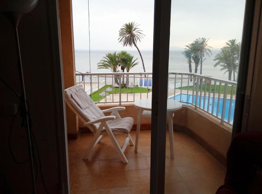Apartamento En Primera Linea De Playa Murcia Eksteriør billede