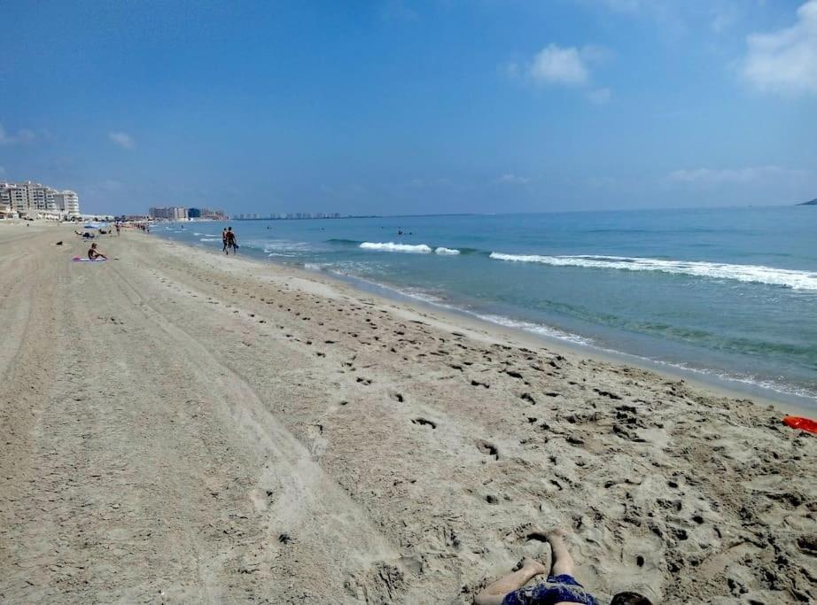 Apartamento En Primera Linea De Playa Murcia Eksteriør billede