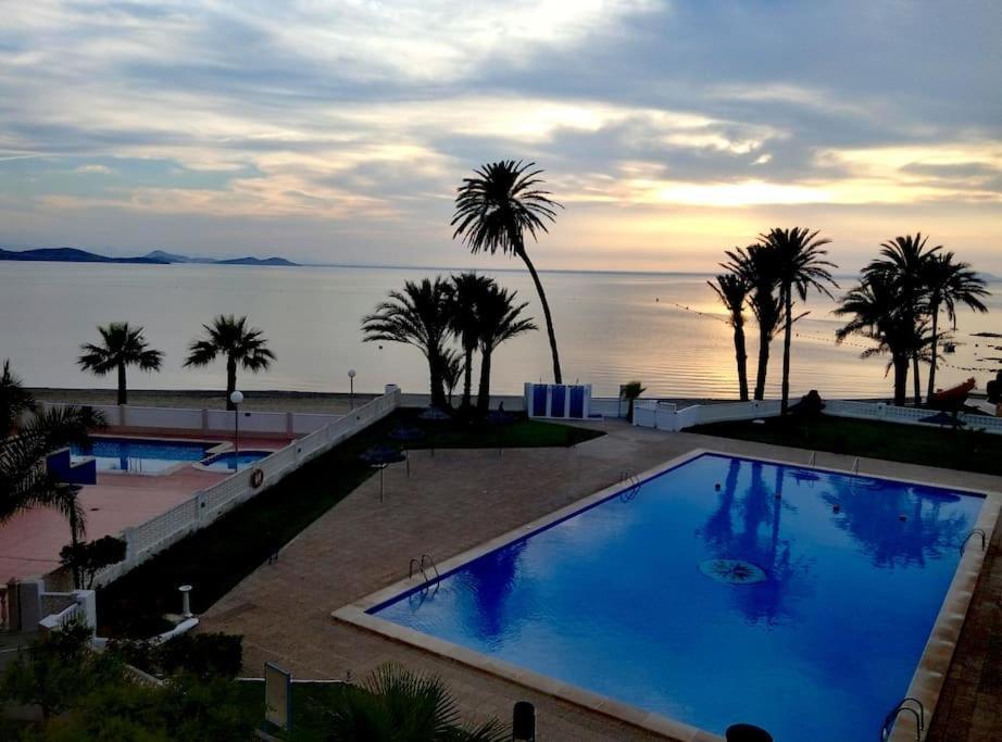 Apartamento En Primera Linea De Playa Murcia Eksteriør billede